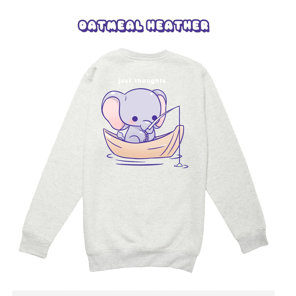 Elephant Oatmeal Heather Crewneck Sweatshirt