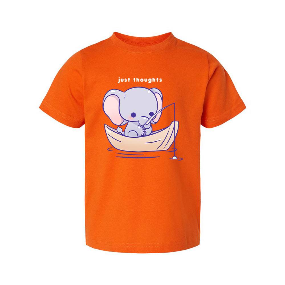 Elephant Orange Toddler T-shirt