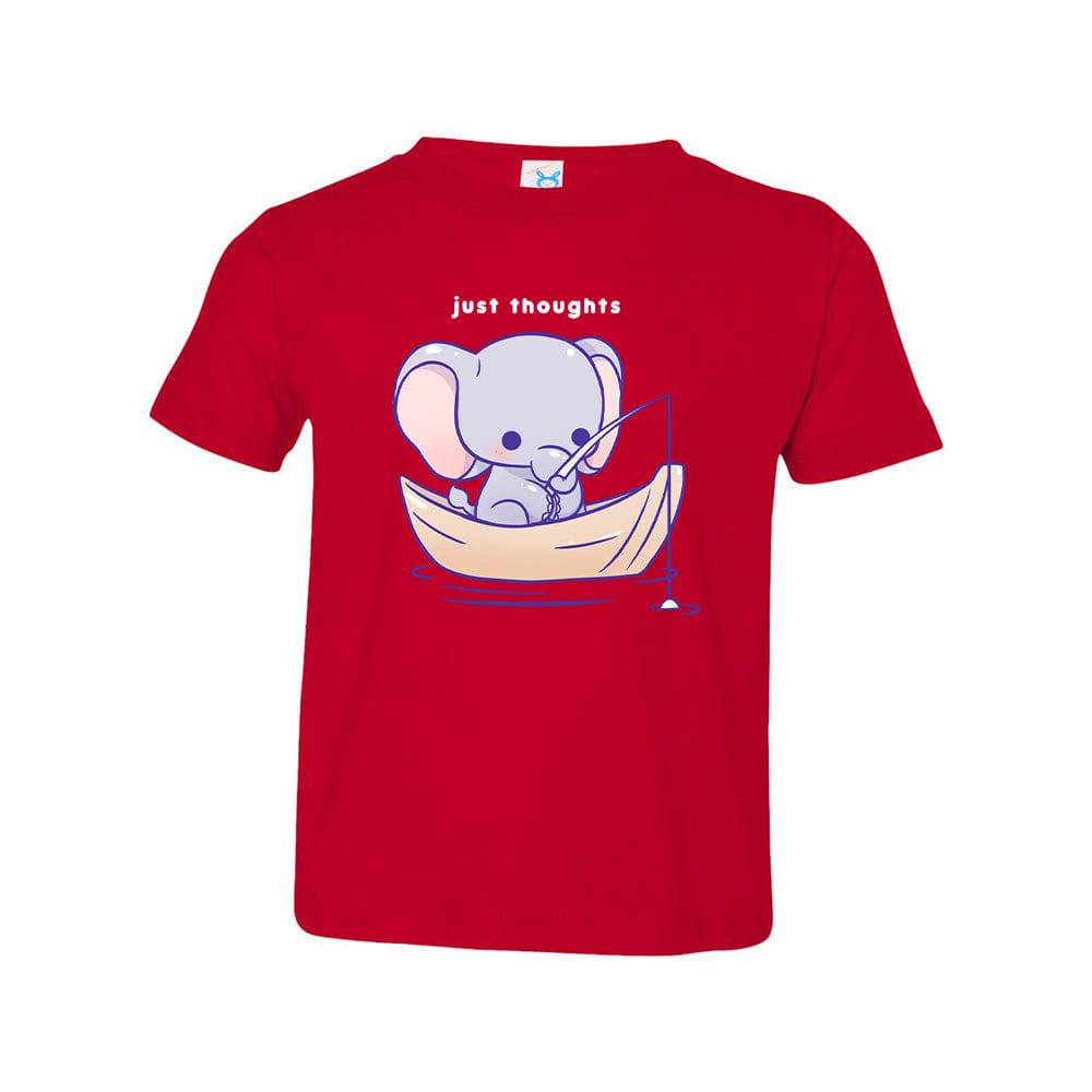 Elephant Red Toddler T-shirt