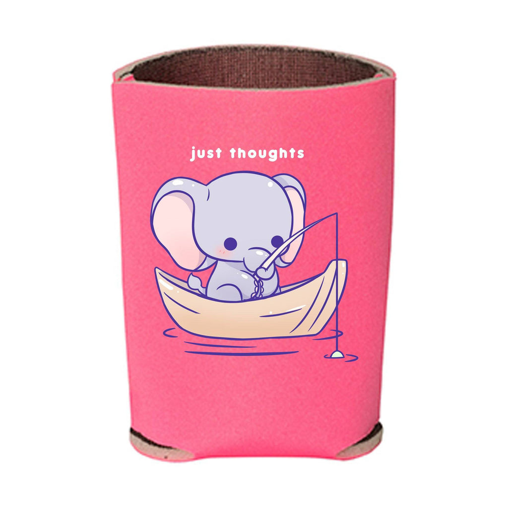 Kawaii Pink Elephant Beverage Holder