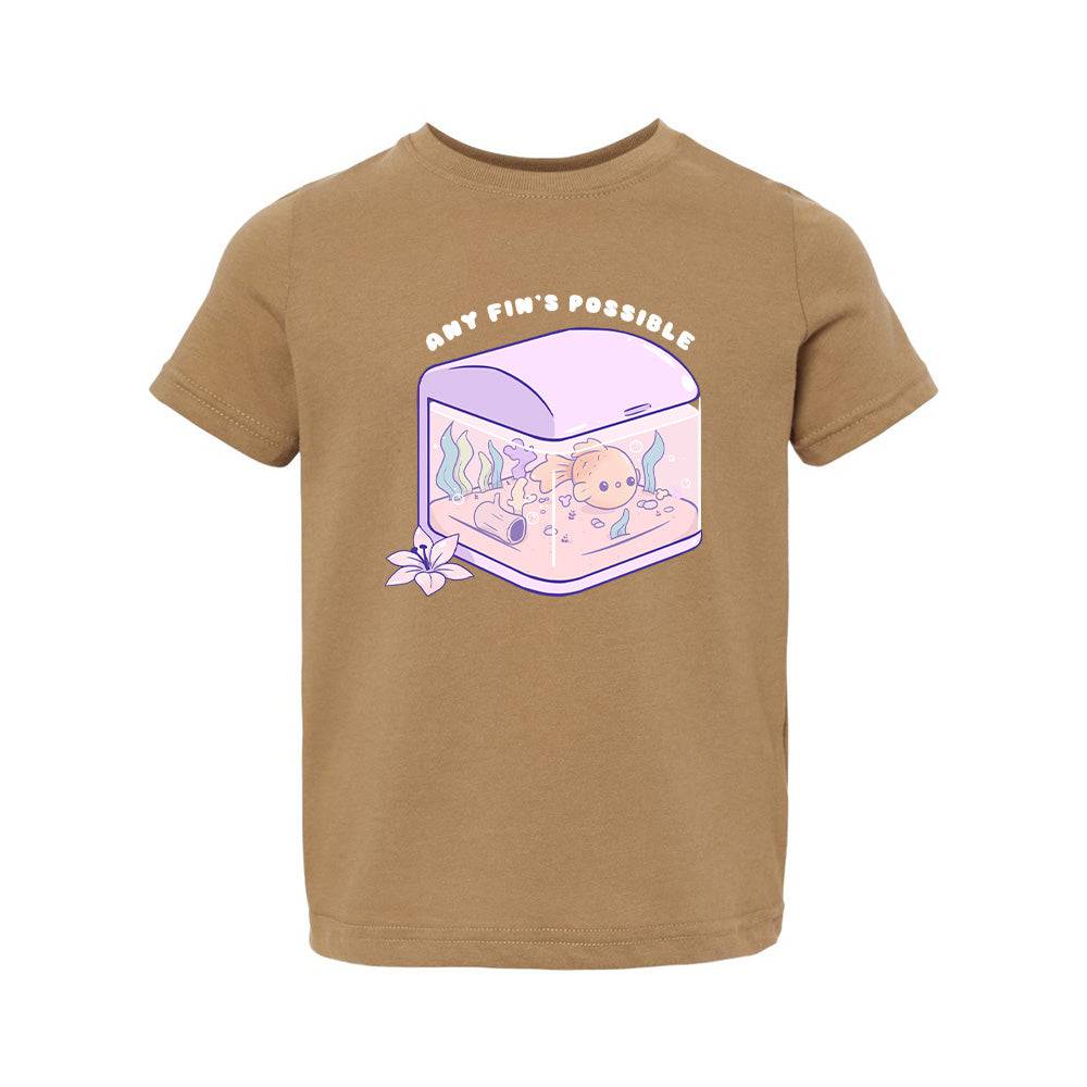 FishTank Coyote Brown Toddler T-shirt