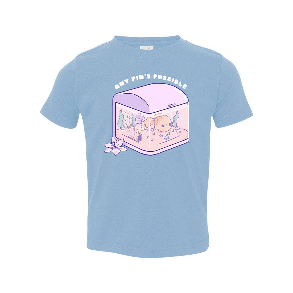 FishTank Light Blue Toddler T-shirt