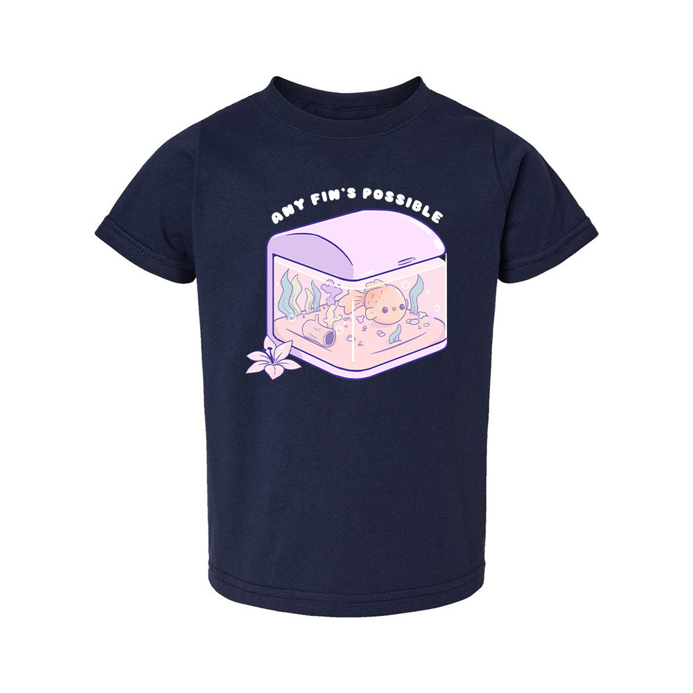 FishTank Navy Toddler T-shirt