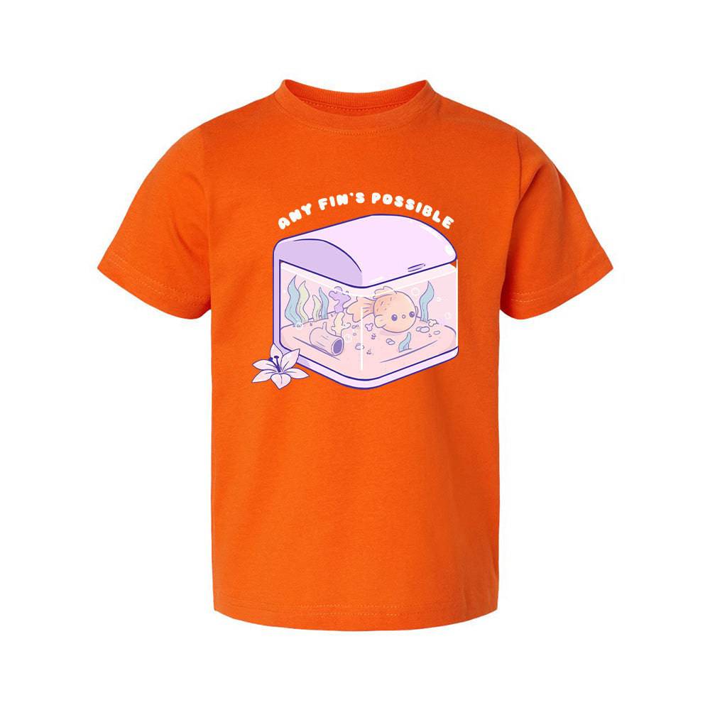 FishTank Orange Toddler T-shirt
