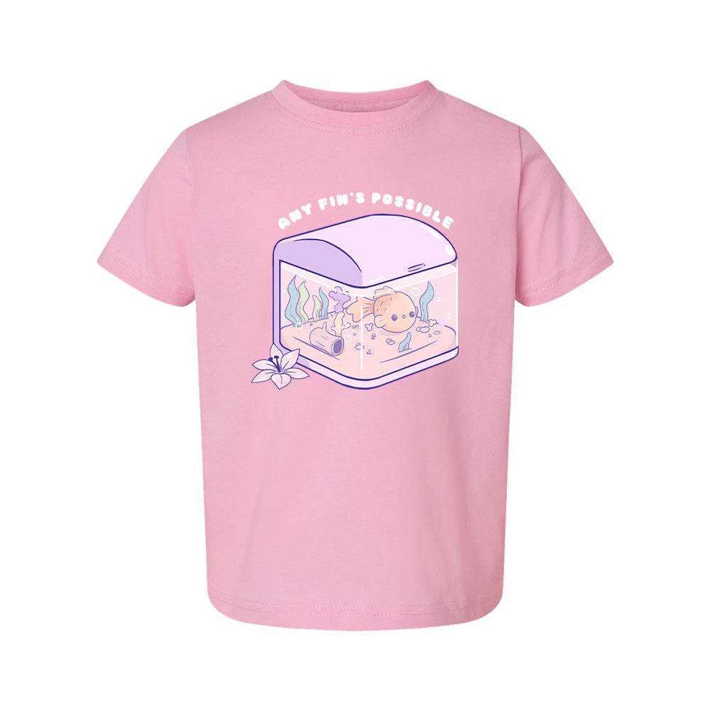 FishTank Pink Toddler T-shirt
