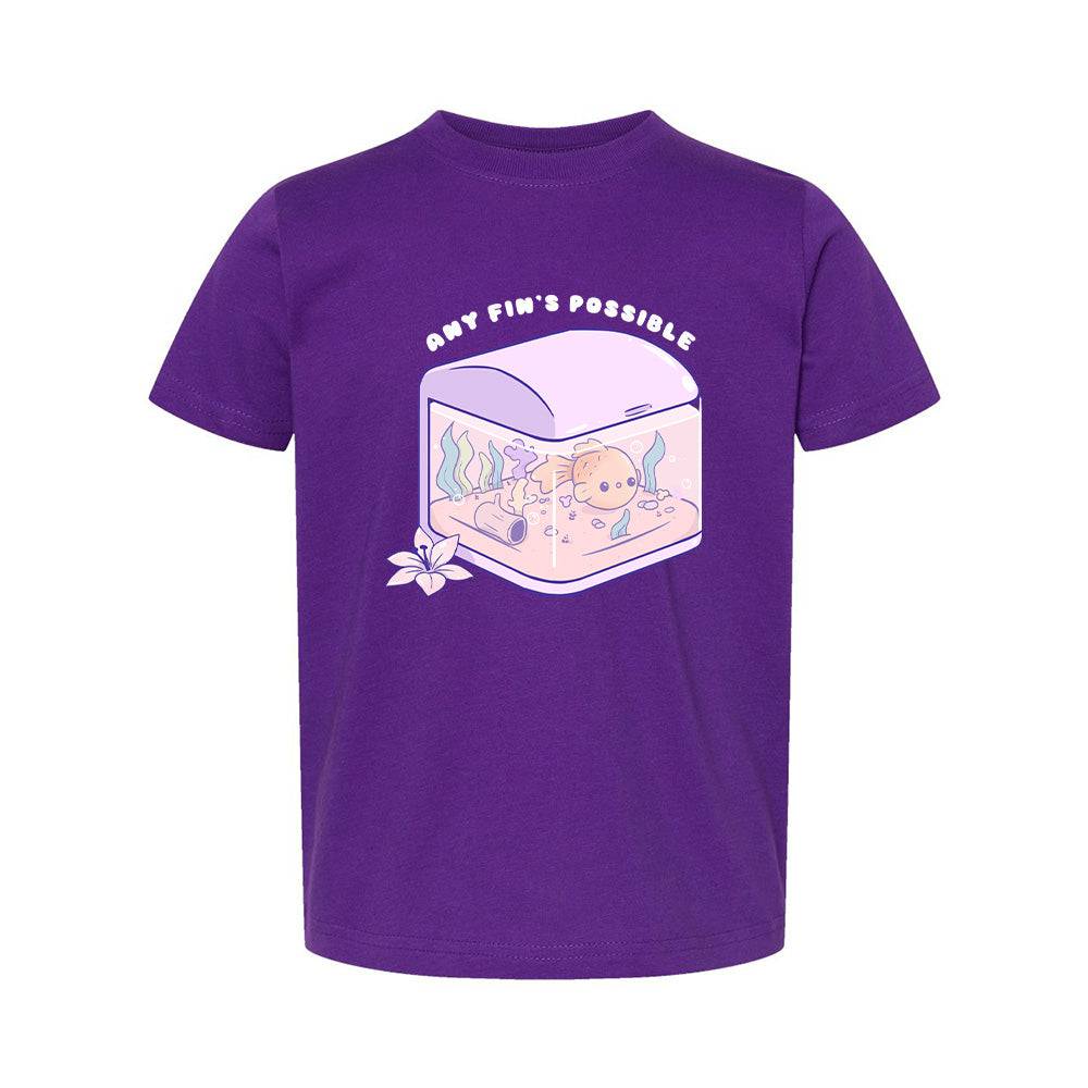 FishTank Purple Toddler T-shirt
