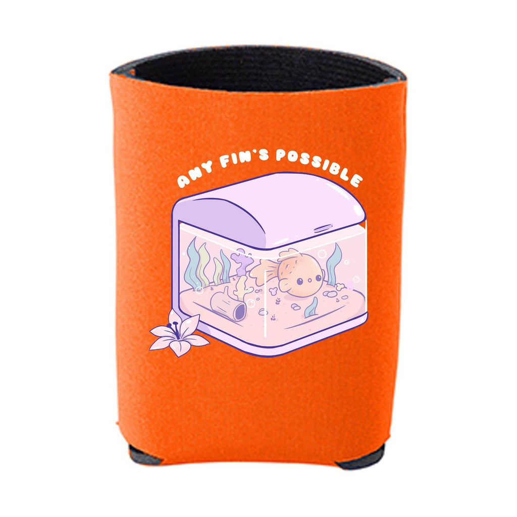 Kawaii Orange Fish Tank Beverage Holder