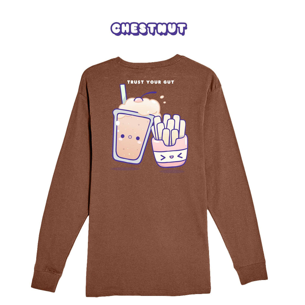 FriesAndShake Chestnut Longsleeve T-shirt