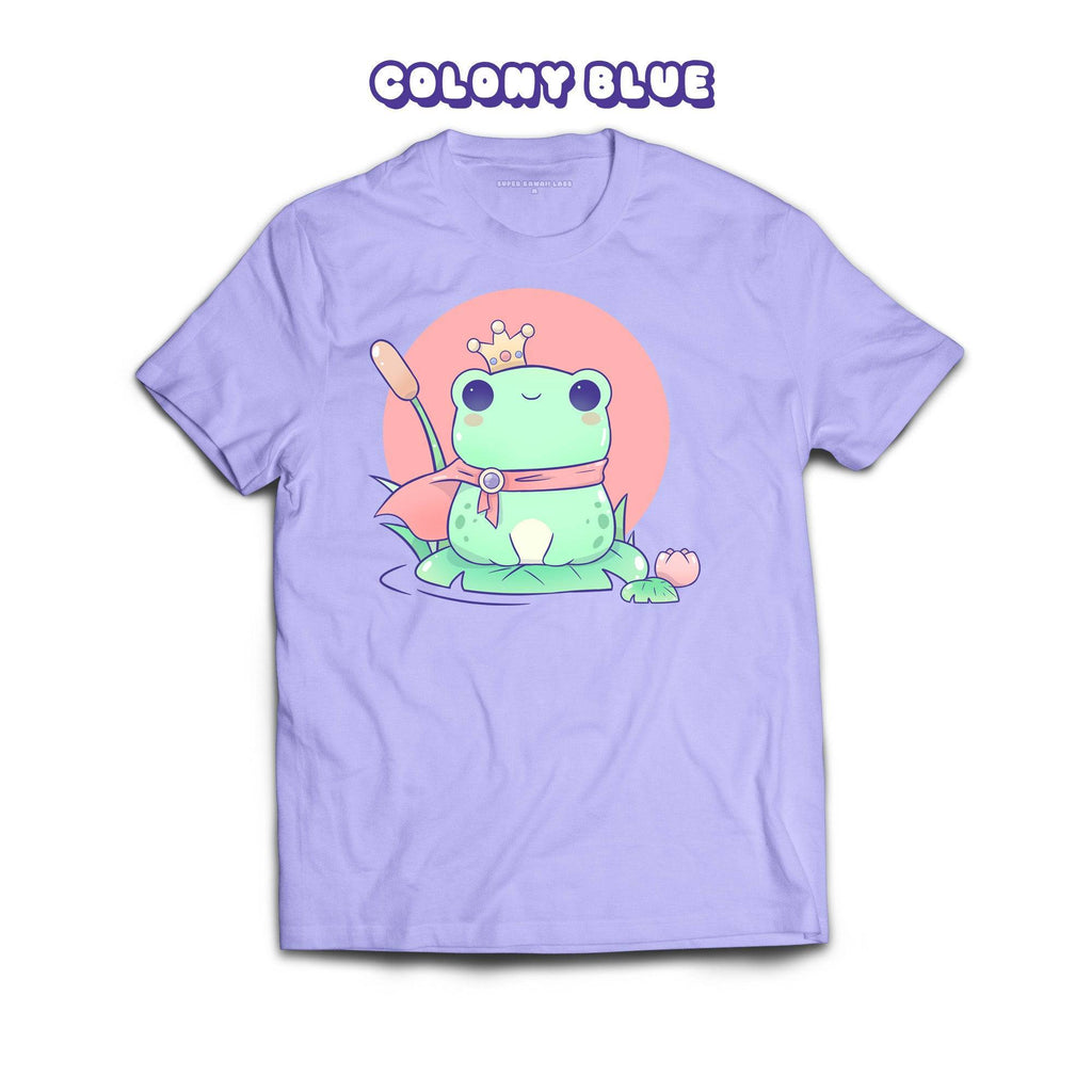 FrogCrown T-shirt, Colony Blue 100% Ringspun Cotton T-shirt