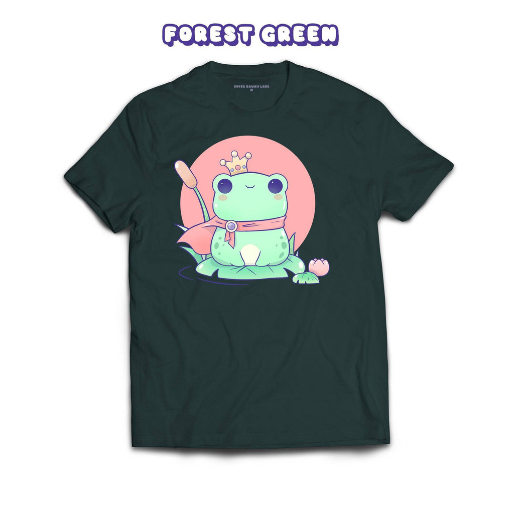 FrogCrown T-shirt, Forest Green 100% Ringspun Cotton T-shirt