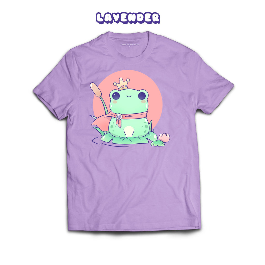 FrogCrown T-shirt, Lavender 100% Ringspun Cotton T-shirt
