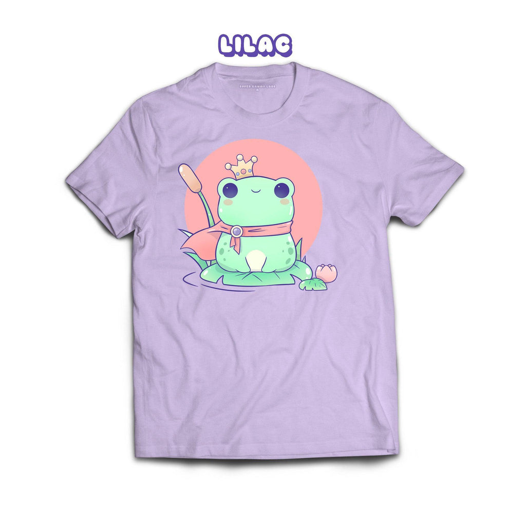 FrogCrown T-shirt, Lilac 100% Ringspun Cotton T-shirt