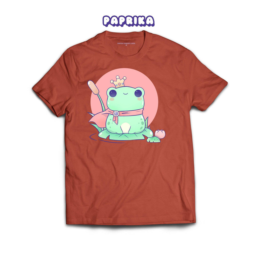 FrogCrown T-shirt, Paprika 100% Ringspun Cotton T-shirt