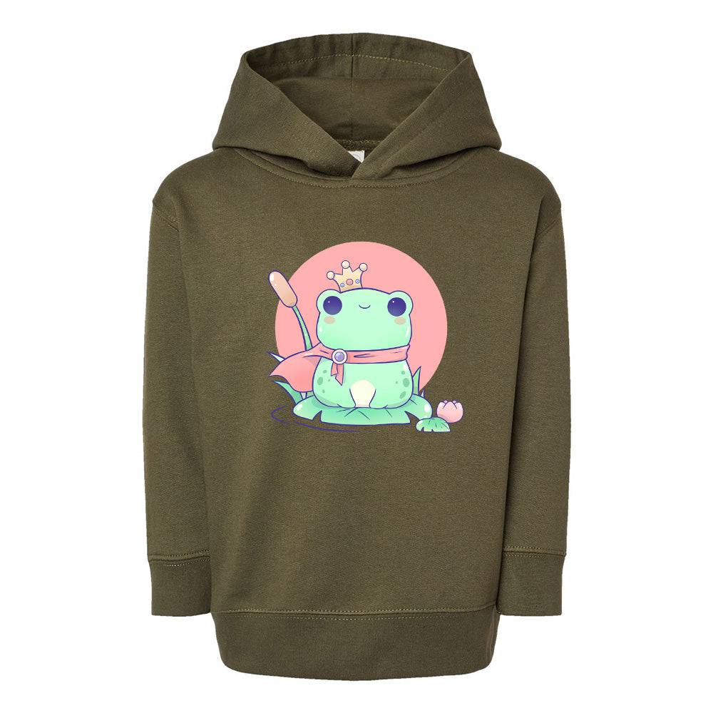 Military Green Toddler Fleece Pullover Hoodie