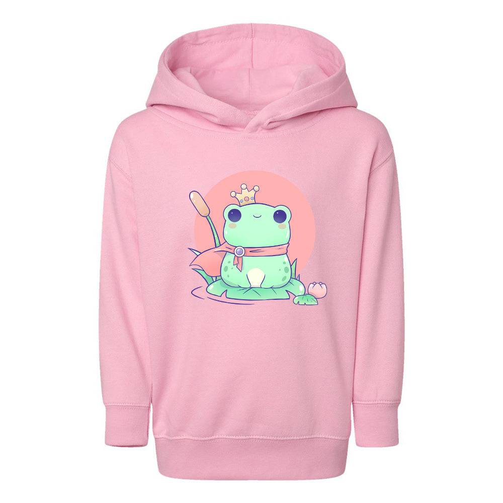 Pink Toddler Fleece Pullover Hoodie