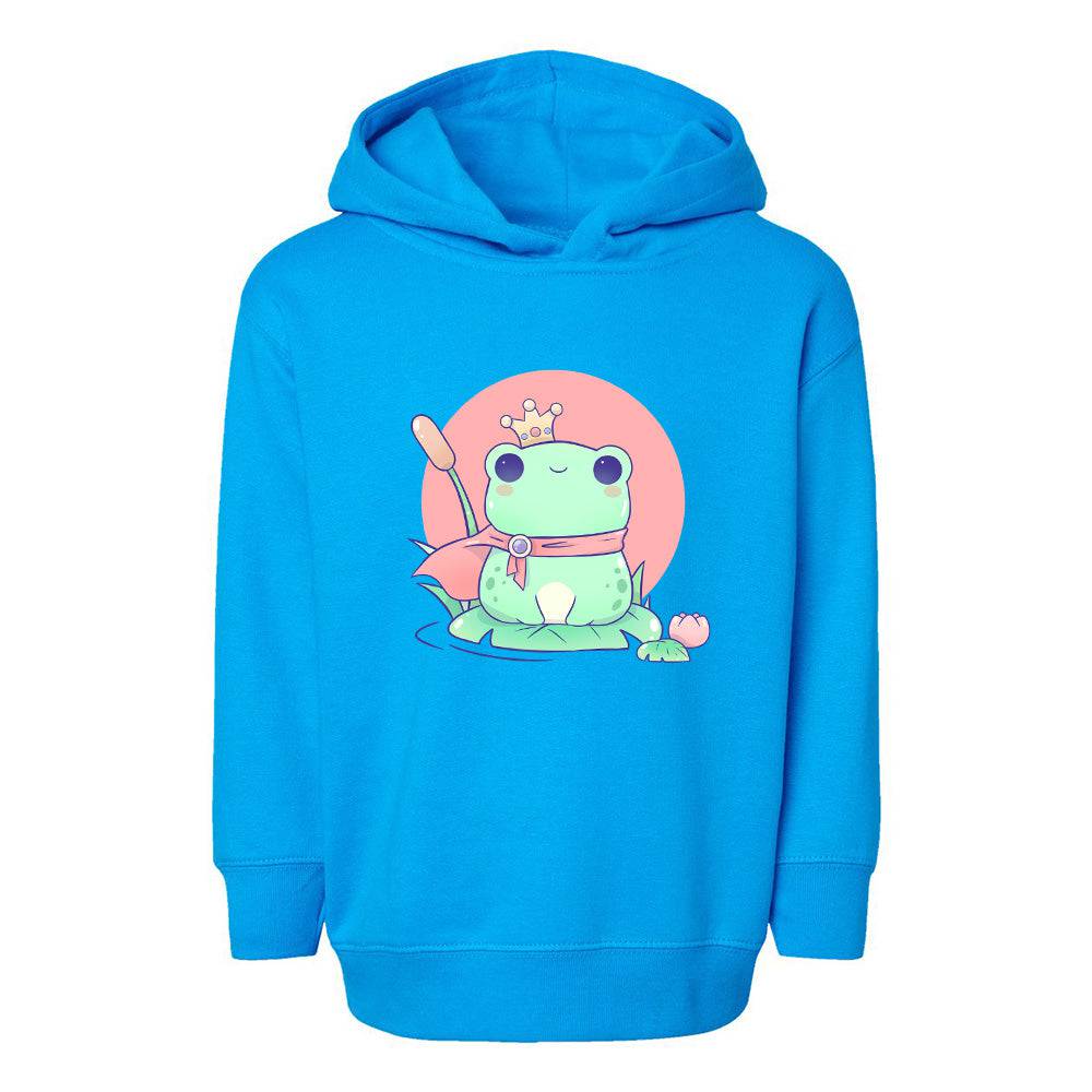 Turquoise Toddler Fleece Pullover Hoodie