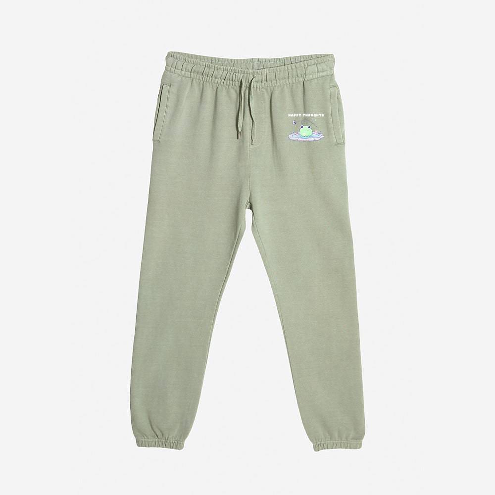 Oil Green Frog Urban Sweatpants