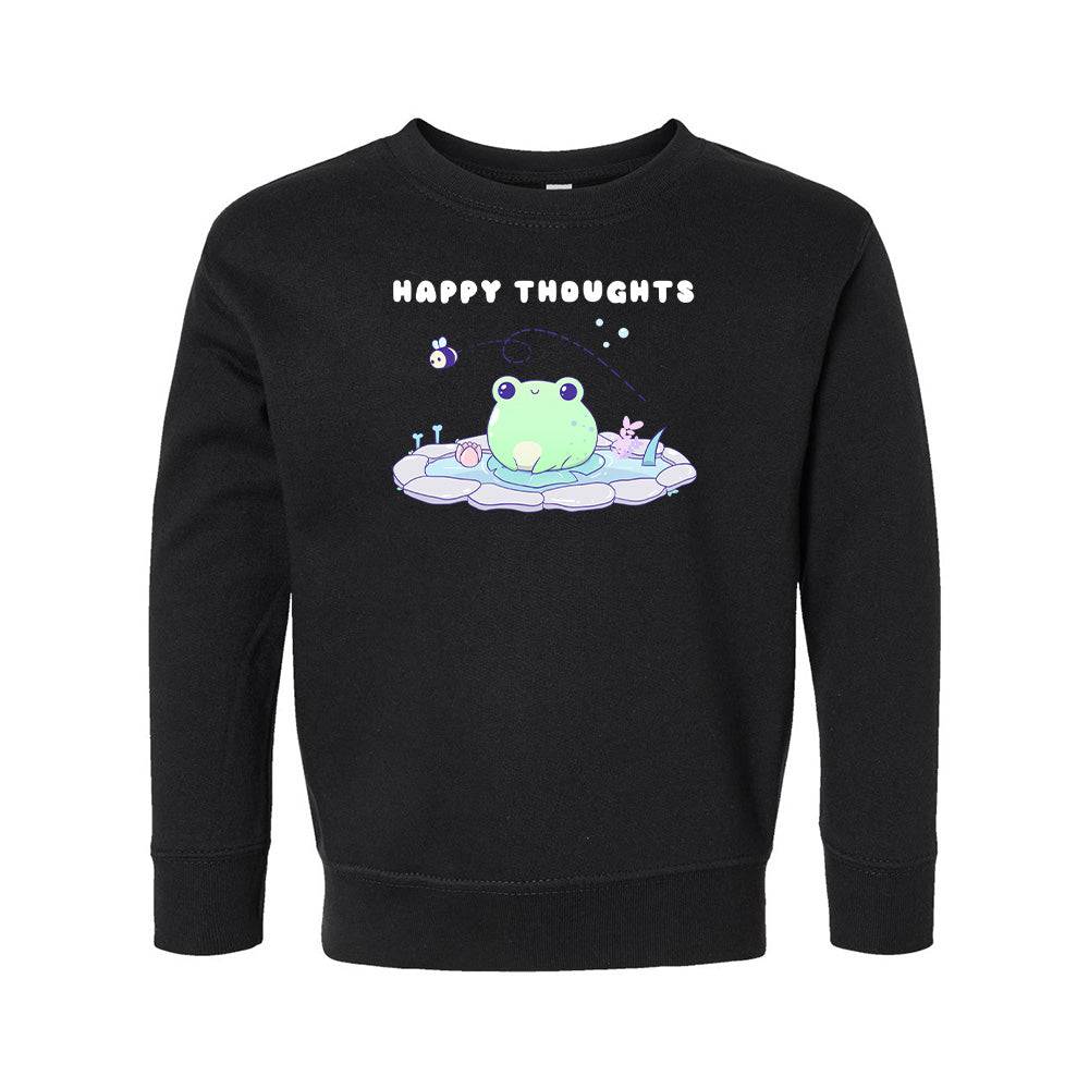 Black Frog Toddler Crewneck Sweatshirt