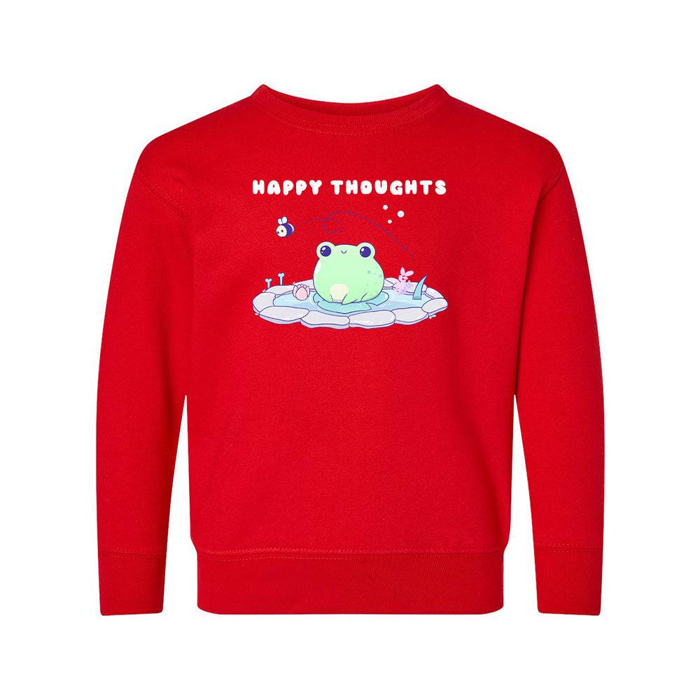 Red Frog Toddler Crewneck Sweatshirt