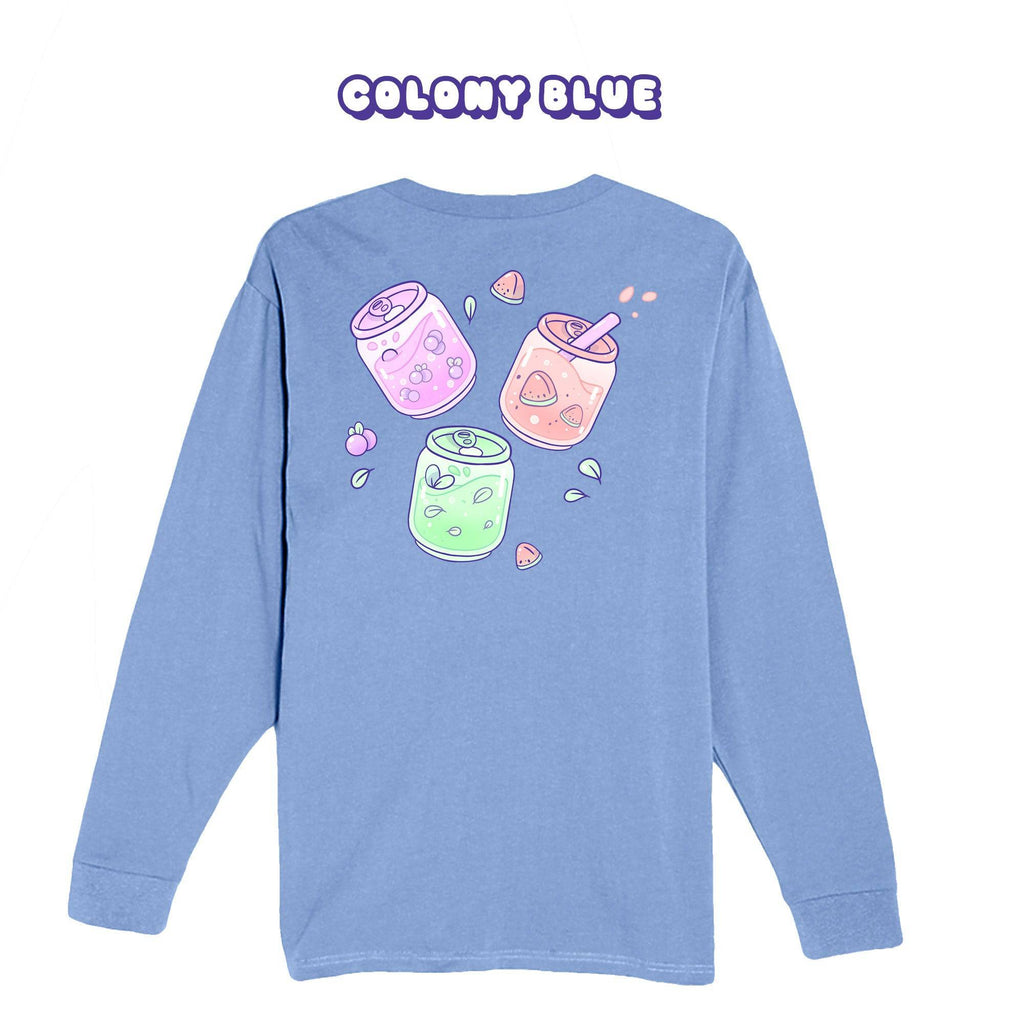 FruitCans Colony Blue Longsleeve T-shirt