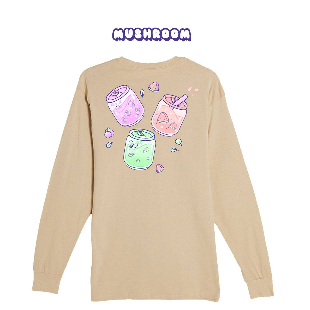 FruitCans Mushroom Longsleeve T-shirt