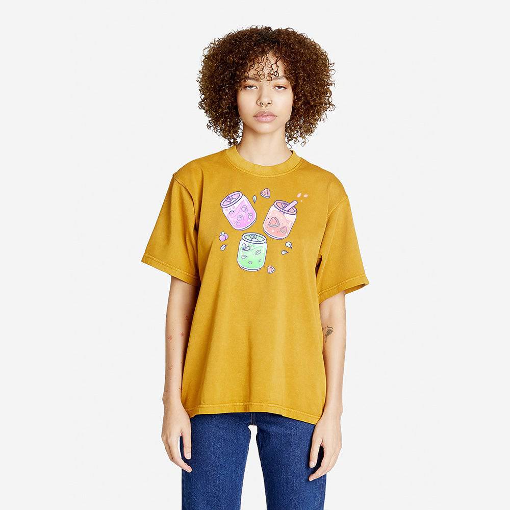 Peanut Butter FruitCans Oversized Boxy Streetwear Tee