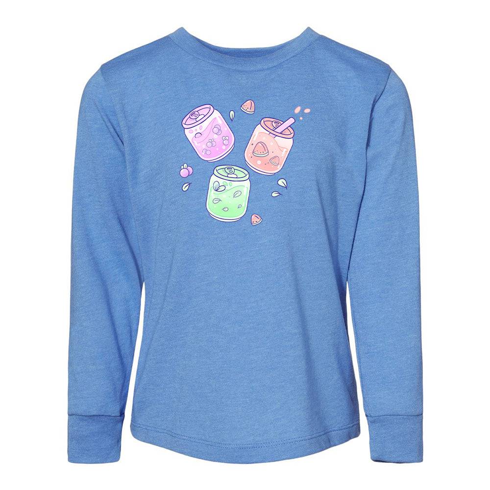 Blue FruitCans Toddler Longsleeve Sweatshirt