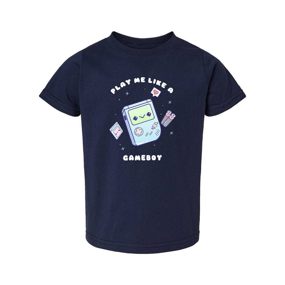 Gameboy Navy Toddler T-shirt