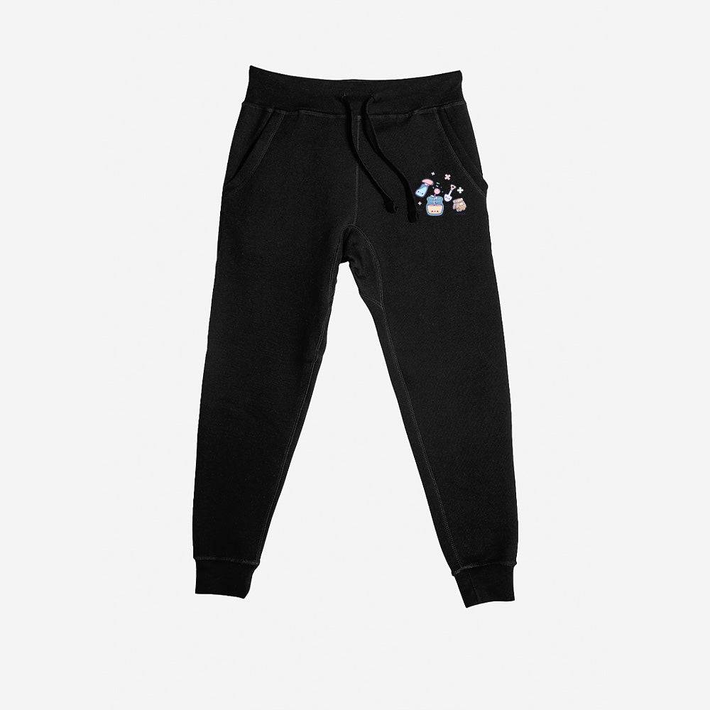 Black Gardening Premium Fleece Sweatpants
