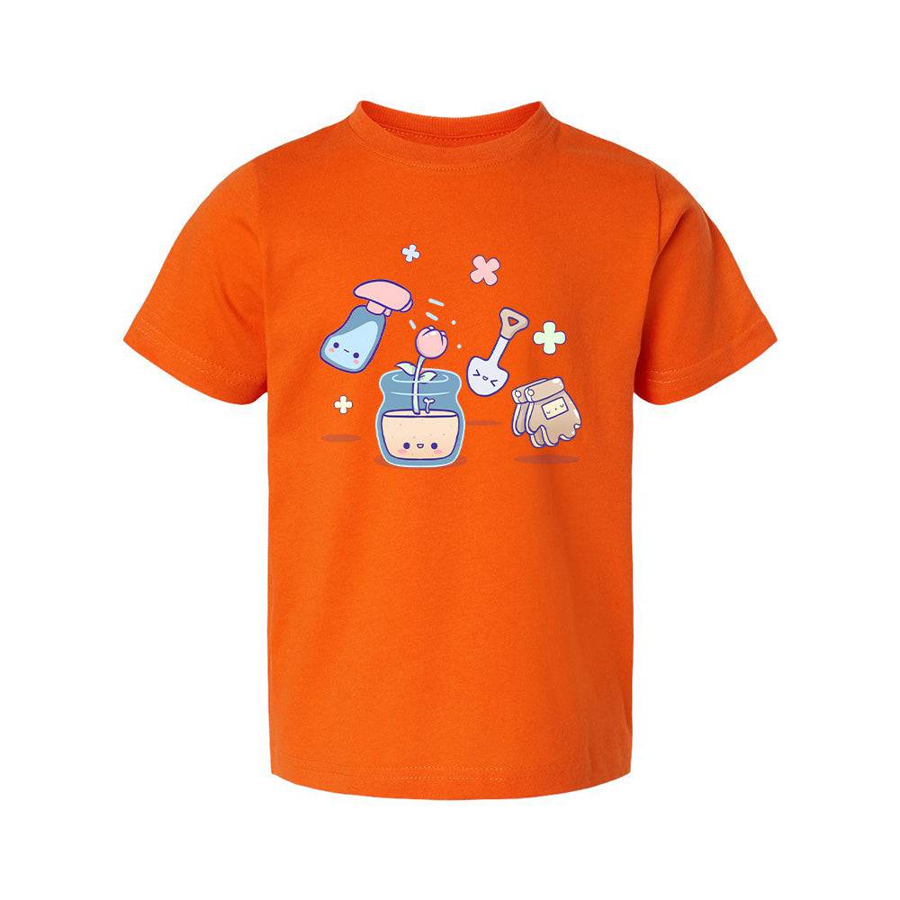 Gardening Orange Toddler T-shirt