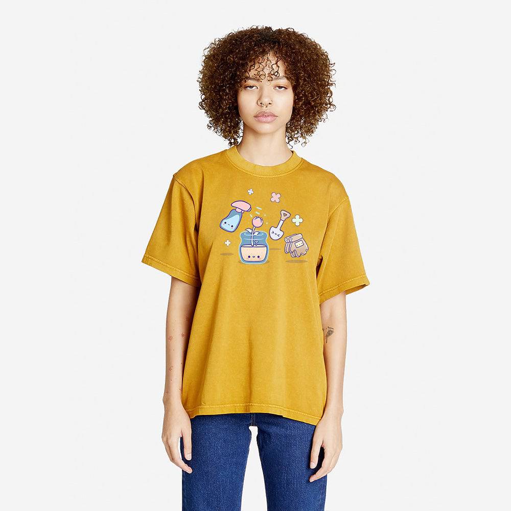 Peanut Butter Gardening Oversized Boxy Streetwear Tee