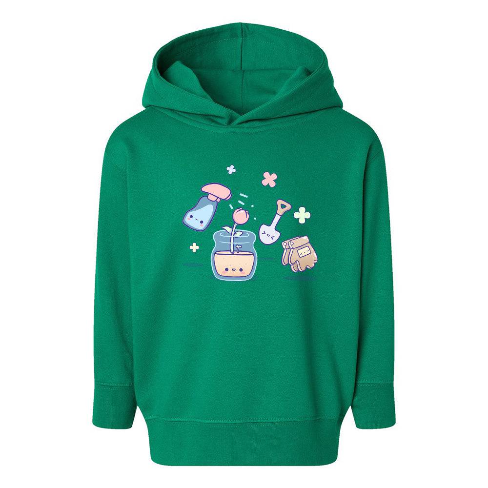 Green Toddler Fleece Pullover Hoodie