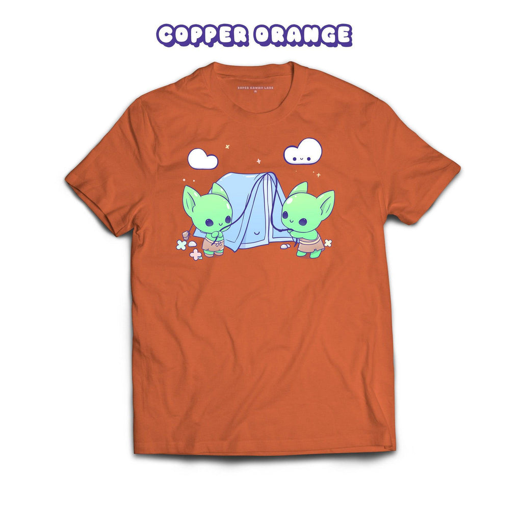 Goblins T-shirt, Copper Orange 100% Ringspun Cotton T-shirt