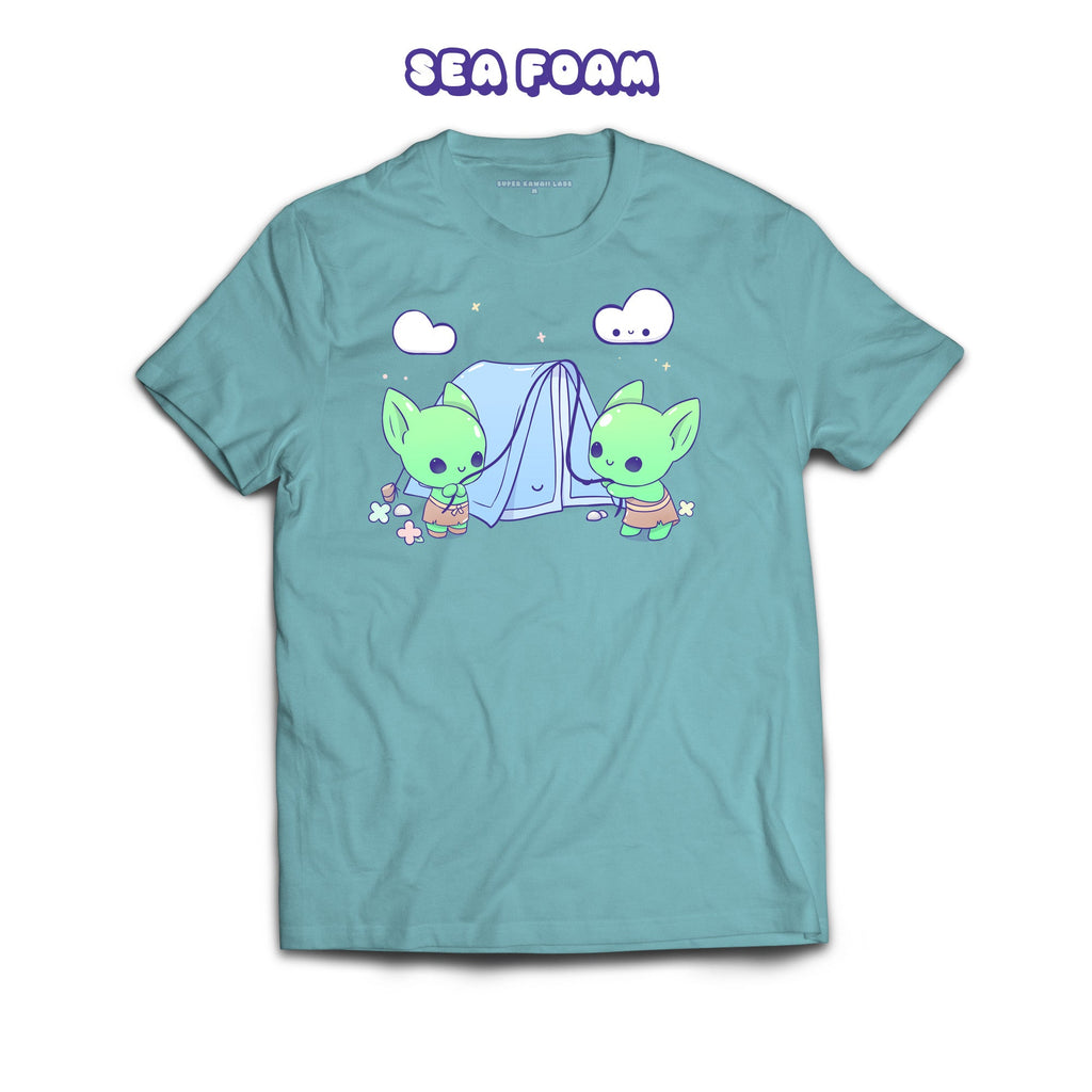 Goblins T-shirt, Sea Foam 100% Ringspun Cotton T-shirt