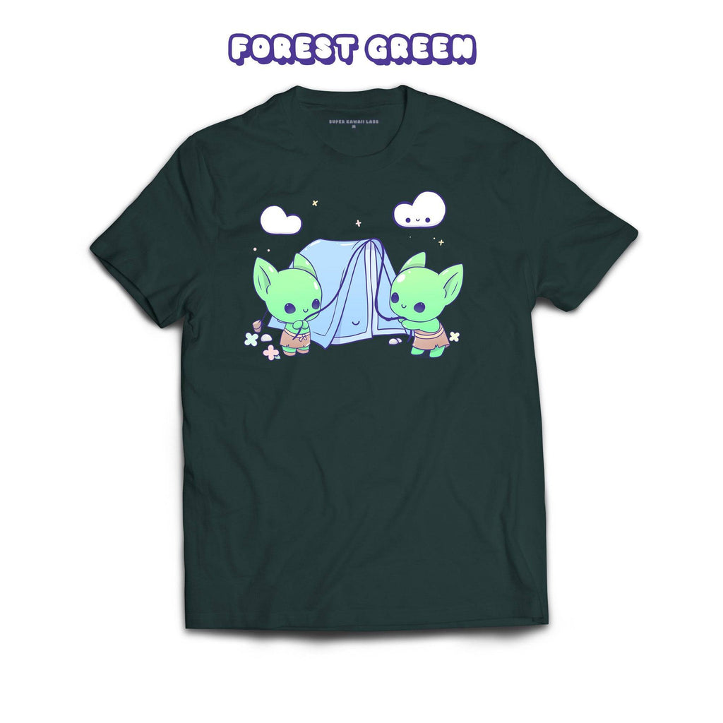 Goblins T-shirt, Forest Green 100% Ringspun Cotton T-shirt