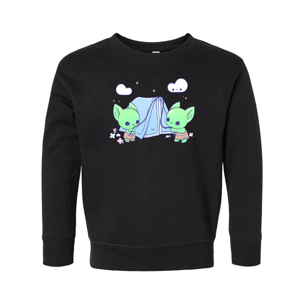 Black Goblins Toddler Crewneck Sweatshirt