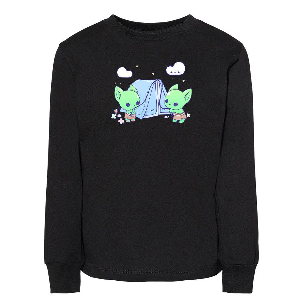 Black Goblins Toddler Longsleeve Sweatshirt