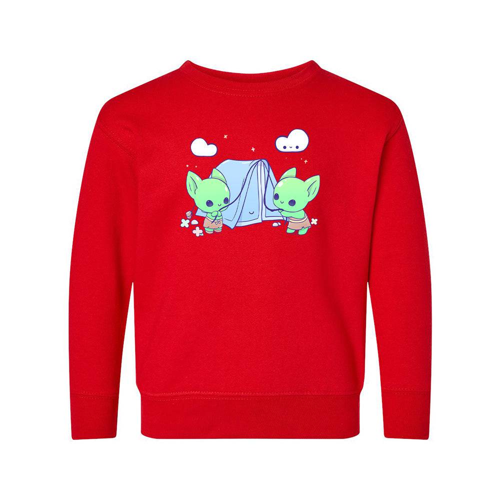 Red Goblins Toddler Crewneck Sweatshirt