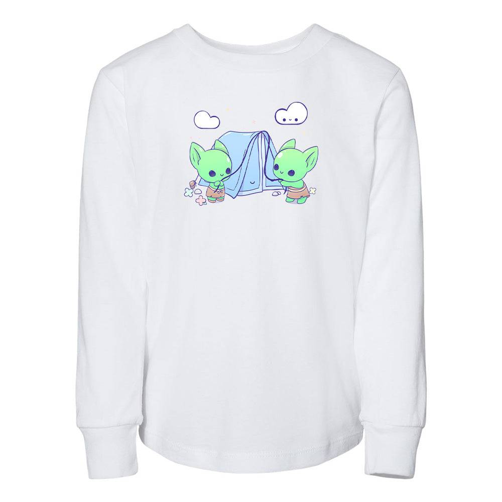 White Goblins Toddler Longsleeve Sweatshirt