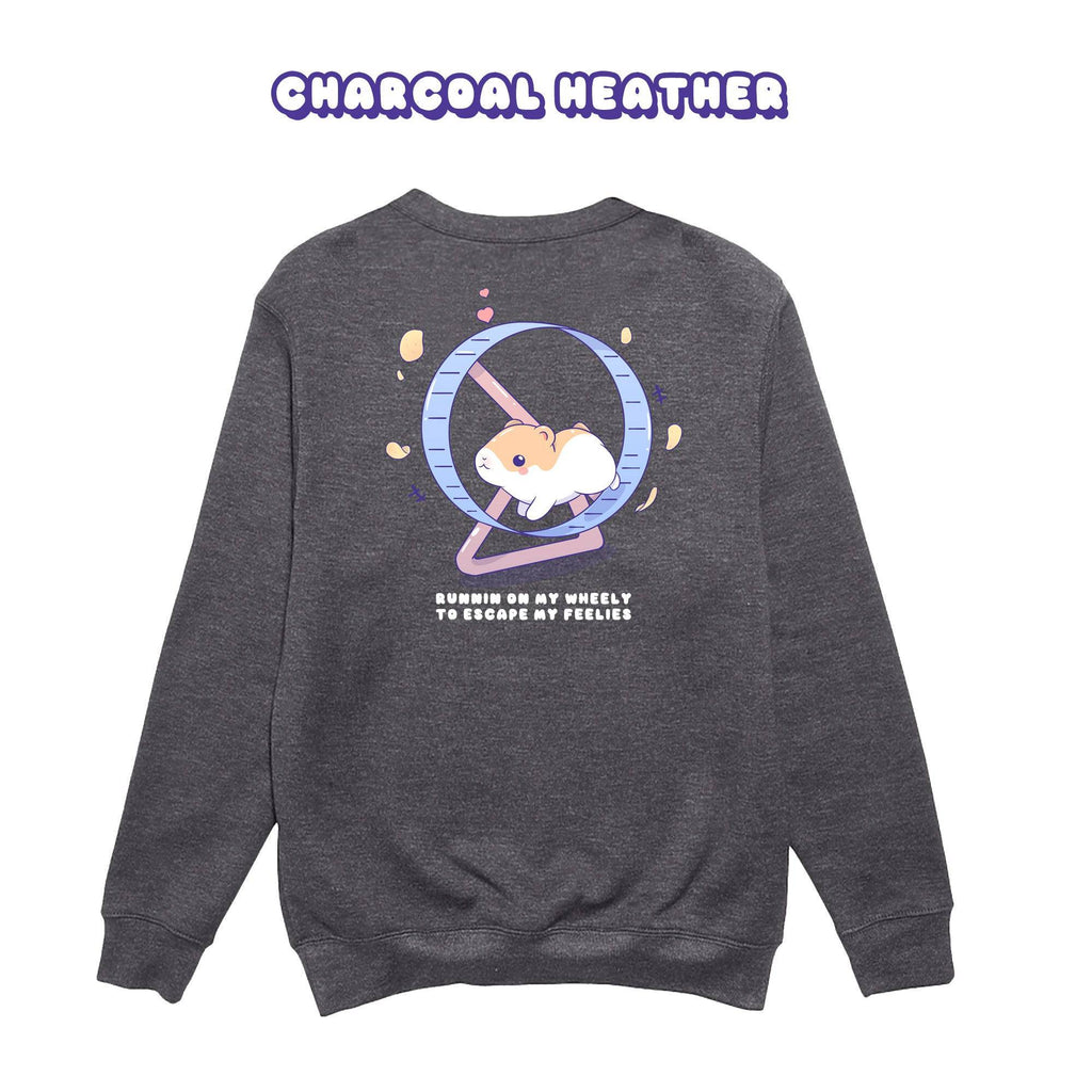Hamster Crewneck Premium Sweater - Super Kawaii Labs