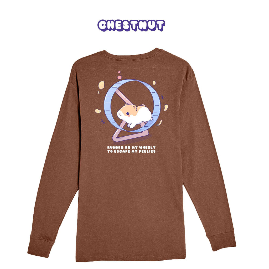 Hamster Chestnut Longsleeve T-shirt