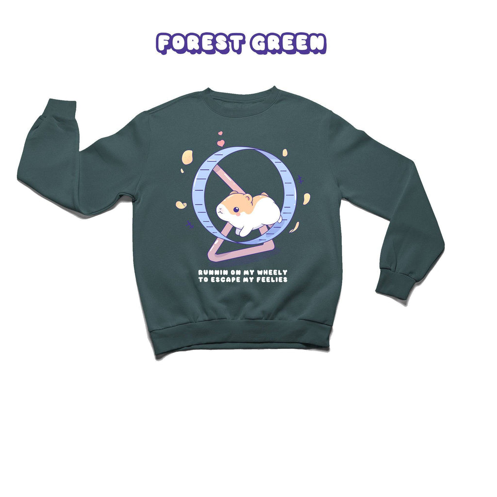 Hamster Crewneck Premium Sweater - Super Kawaii Labs