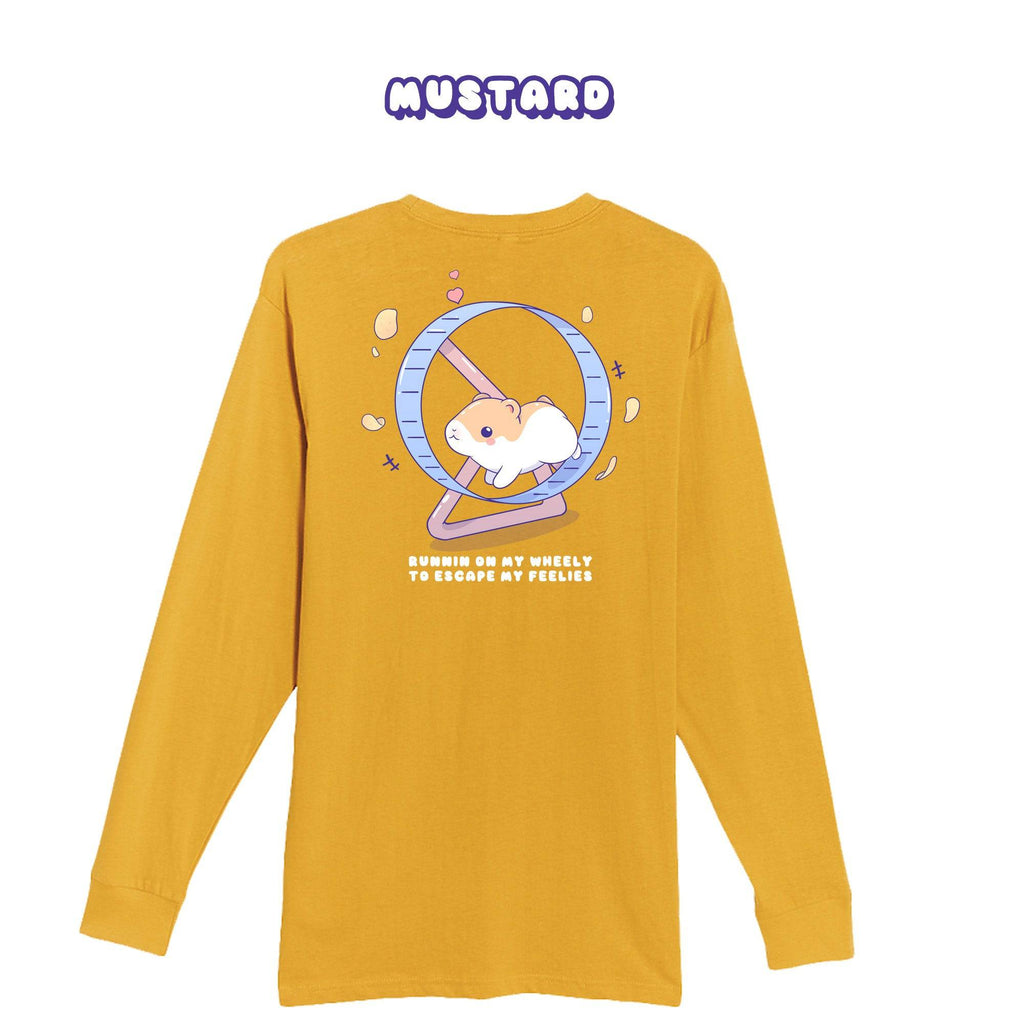 Hamster Mustard Longsleeve T-shirt