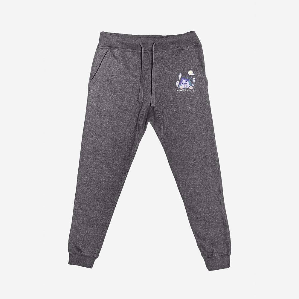 Charcoal Heather HauntedHouse Premium Fleece Sweatpants