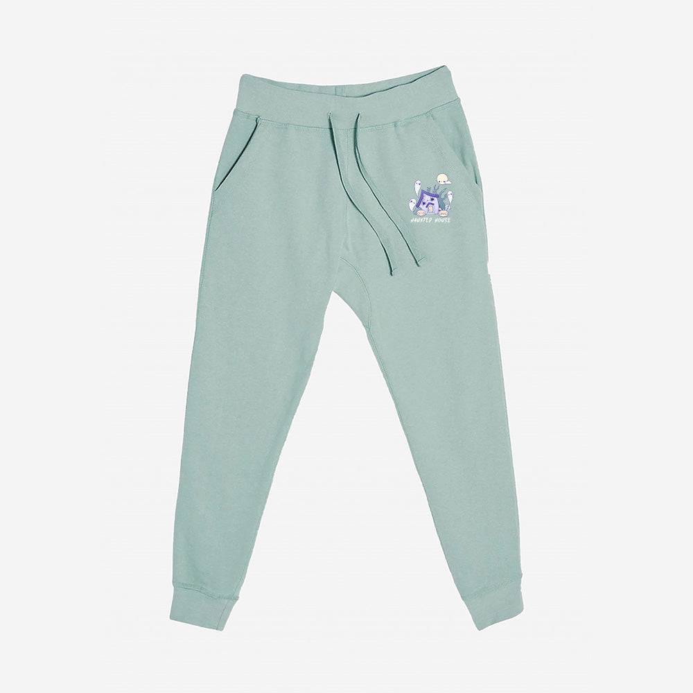 Sea Foam HauntedHouse Premium Fleece Sweatpants