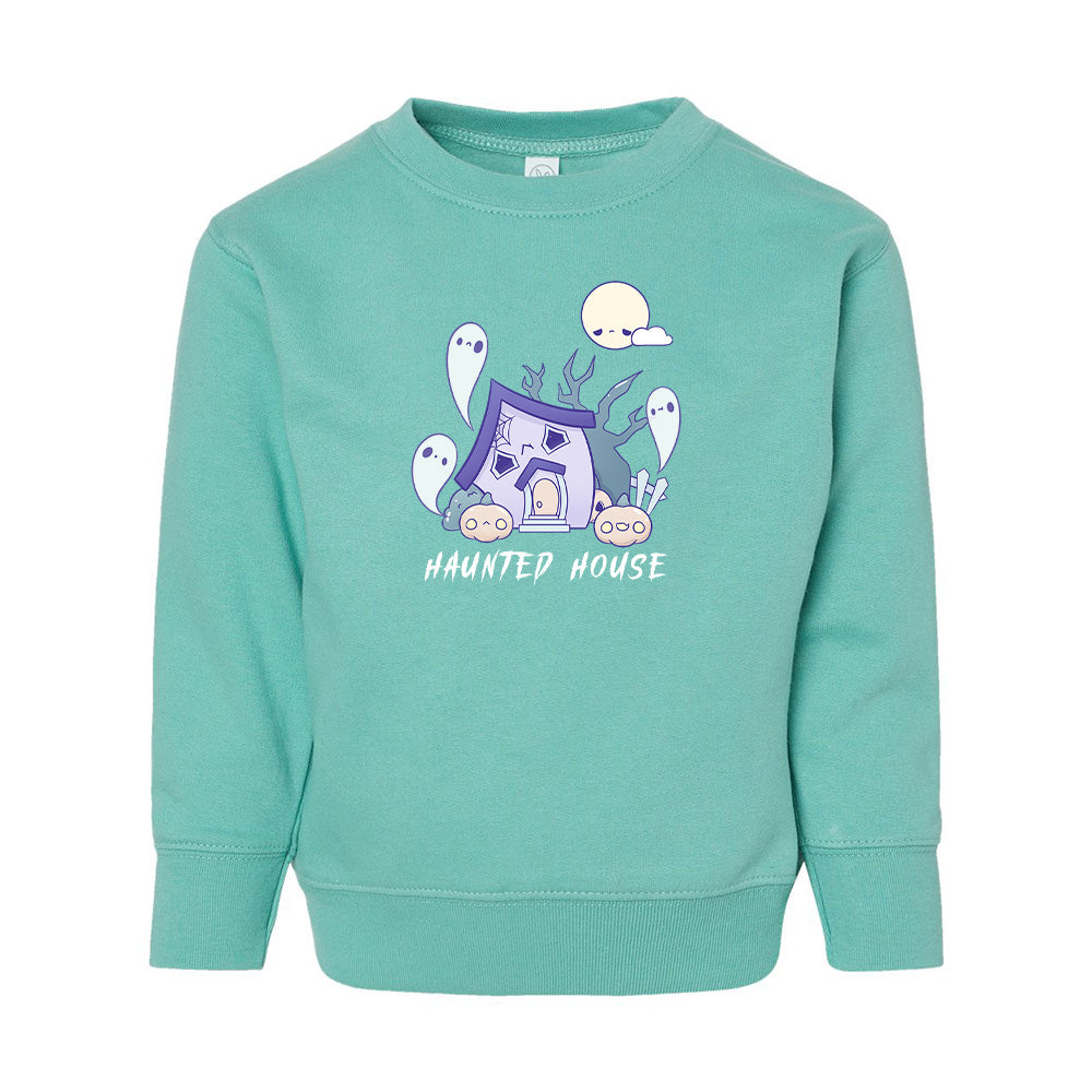 Chill HauntedHouse Toddler Crewneck Sweatshirt