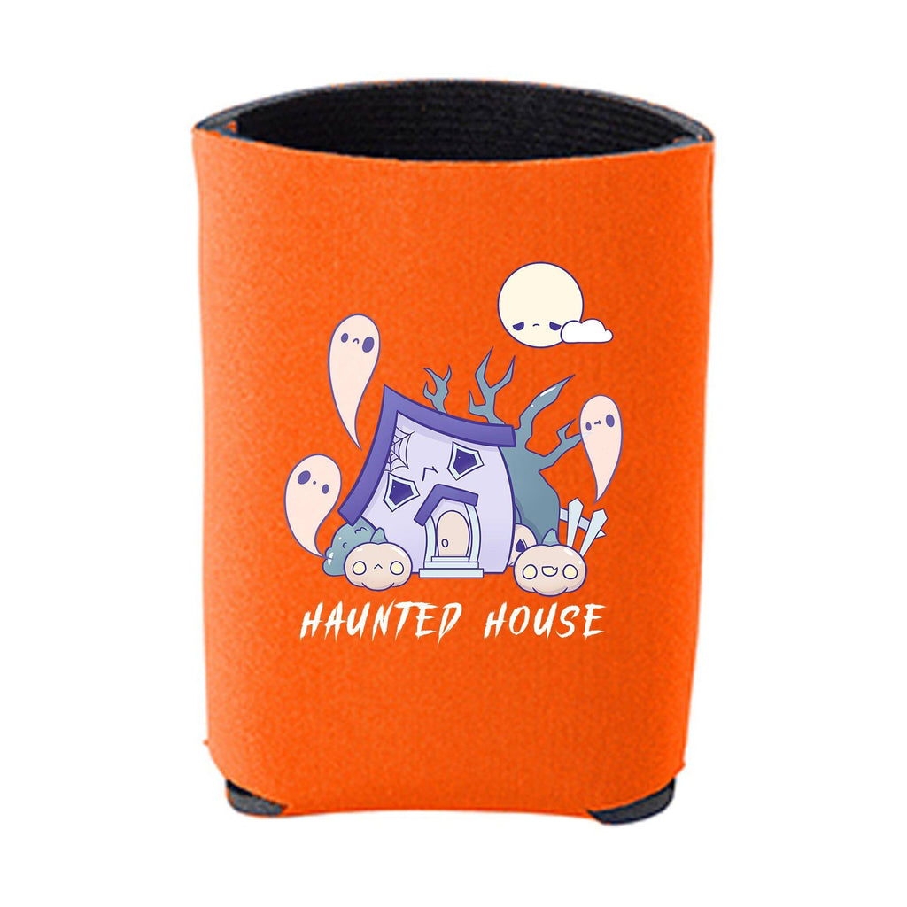 Kawaii Orange Haunted House Beverage Holder