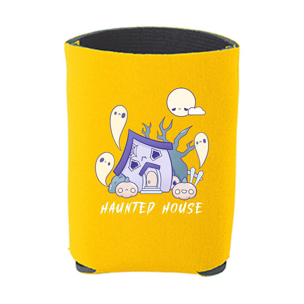 Kawaii Yellow Haunted House Beverage Holder