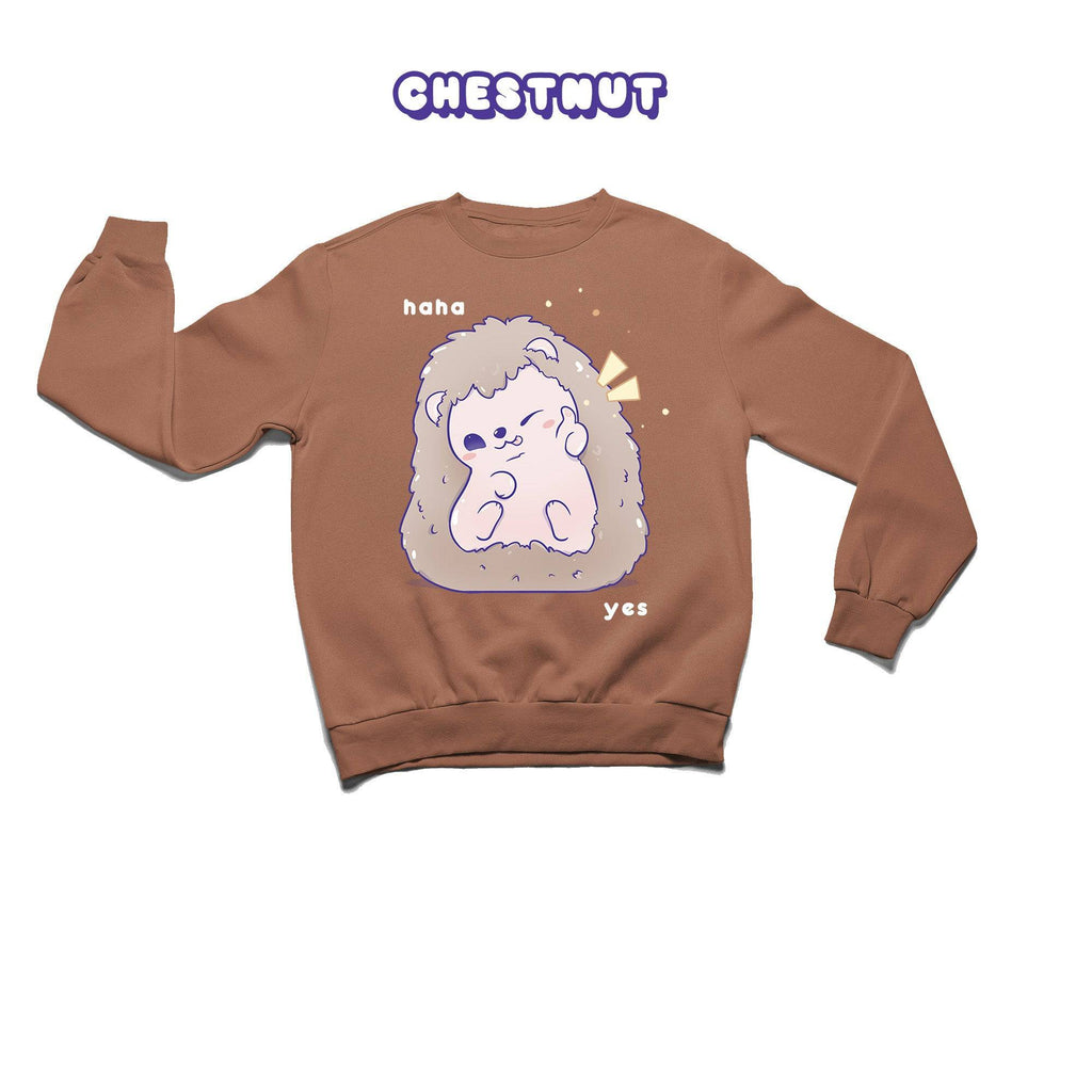 Hedgehog Chestnut Crewneck Sweatshirt