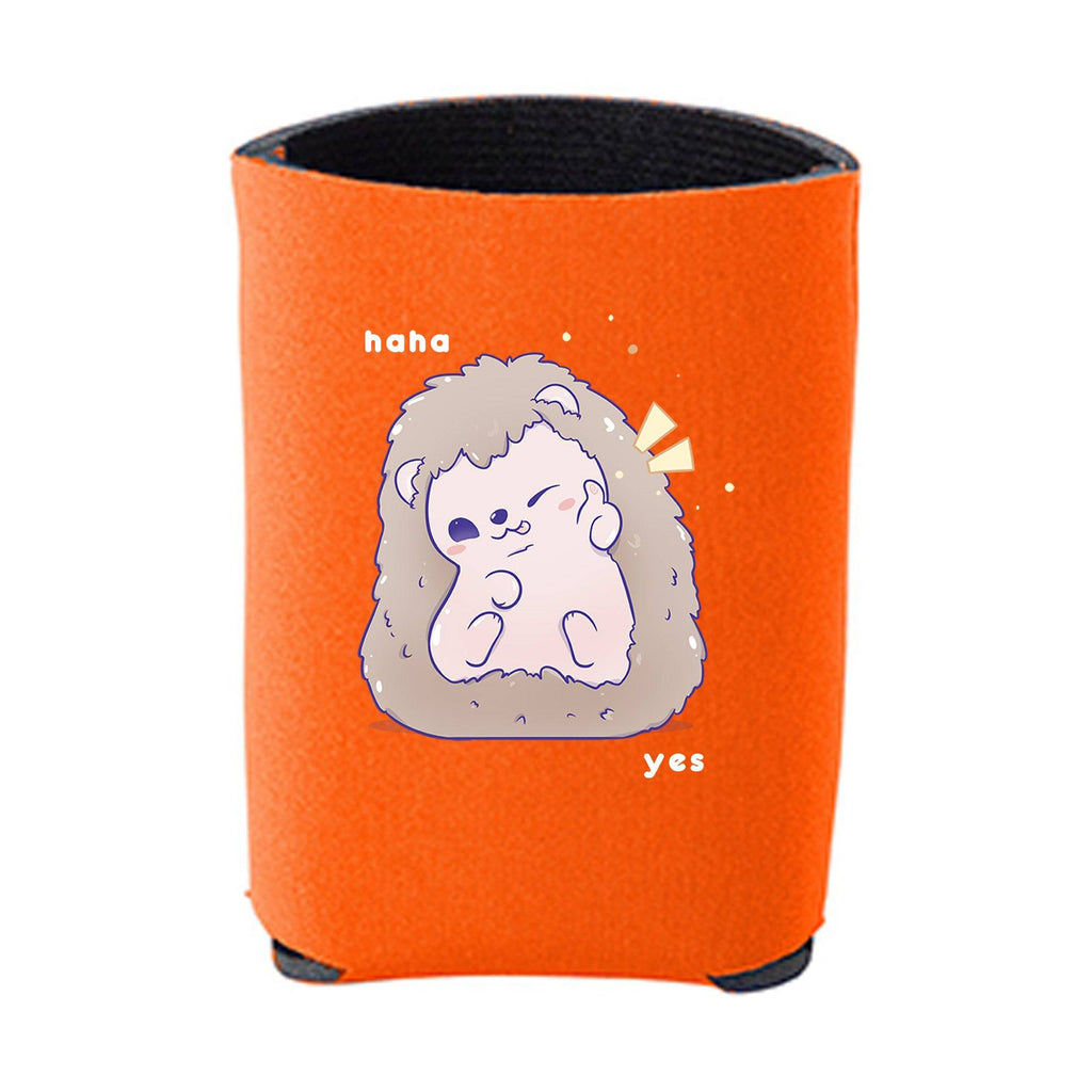 Kawaii Orange Hedgehog Beverage Holder